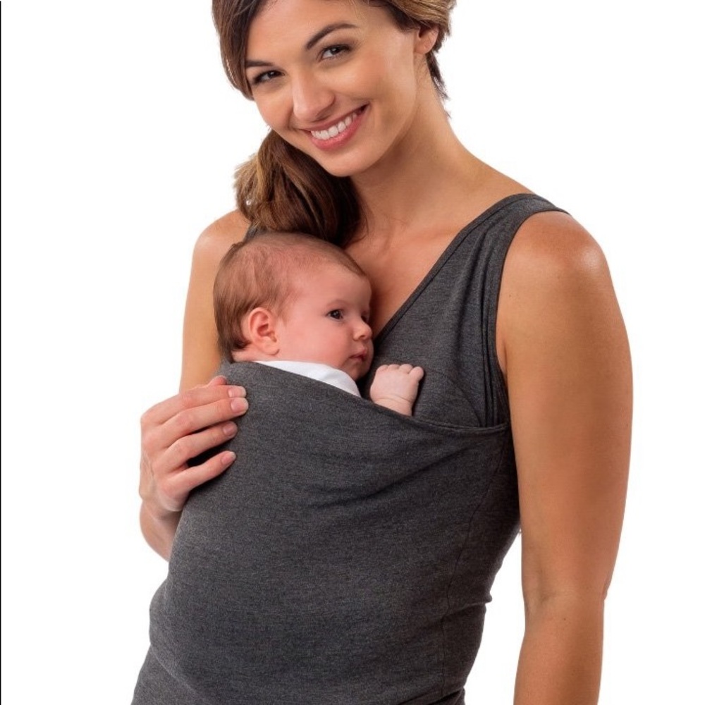 Lalabu baby wearing shirt